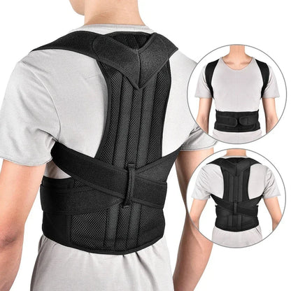Adjustable Posture Corrector Vest – Back & Shoulder Support Brace