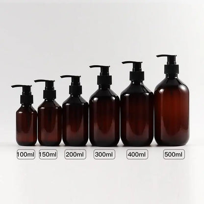 Refillable Shampoo & Soap Pump Bottles – Bathroom Dispenser Containers