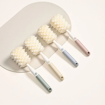 3-in-1 Baby Bottle Cleaning Brush Set – Bottle, Nipple & Straw Cleaner