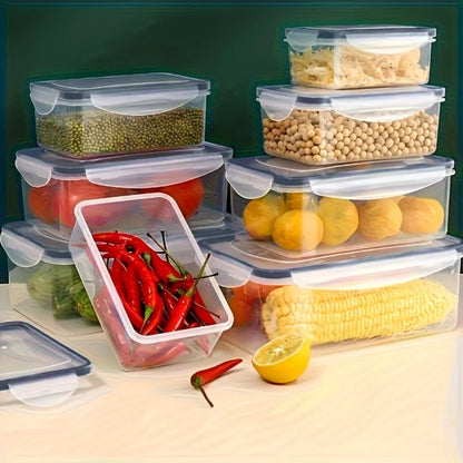 8-Piece Airtight Food Storage Container Set – BPA-Free Kitchen Organisers