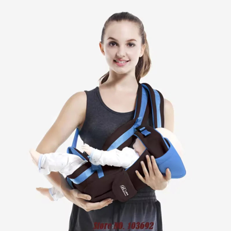 4-in-1 Ergonomic Baby Carrier – Adjustable Newborn to Toddler Baby Sling