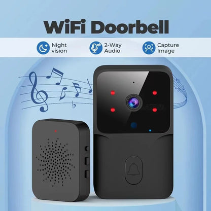 WiFi Video Doorbell – Wireless Smart Doorbell with Two-Way Audio