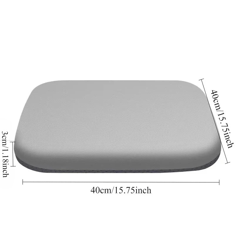 Extra Thick Foam Seat Cushion – Soft Office Chair & Car Seat Comfort Pad