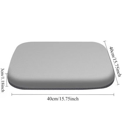 Extra Thick Foam Seat Cushion – Soft Office Chair & Car Seat Comfort Pad