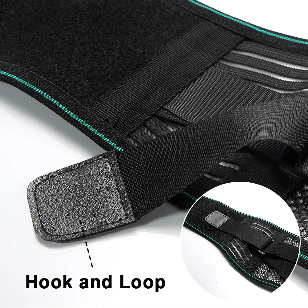 Adjustable Lumbar Support Belt – Breathable Lower Back Brace