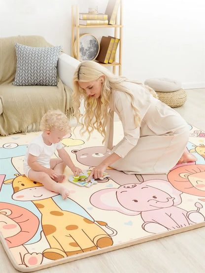 Foldable Baby Play Mat – Non-Toxic Double-Sided Crawling & Activity Mat