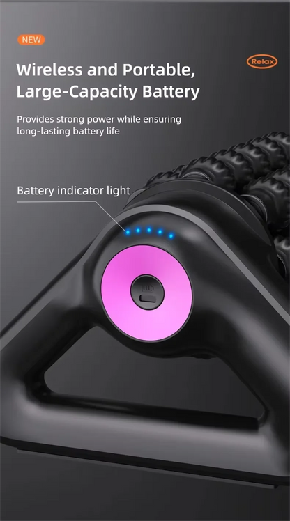 Electric Massage Roller – Automatic Full Body Muscle Recovery & Relaxation Roller