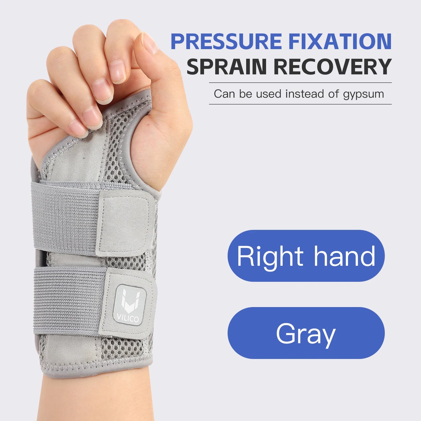 Wrist Support Brace – Adjustable Compression for Carpal Tunnel & Pain Relief