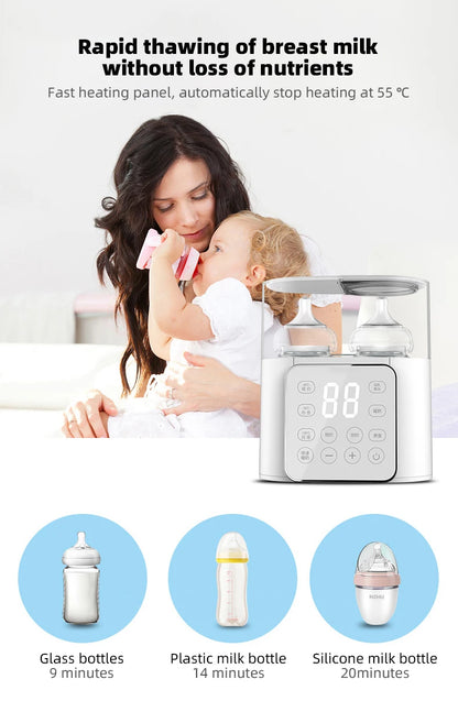 Baby Bottle Warmer & Steriliser – Fast Heating with Precise Temperature Control