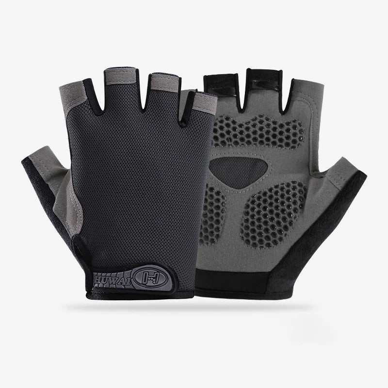 Fingerless Gym & Training Gloves – Breathable Non-Slip Workout Gloves for Men & Women