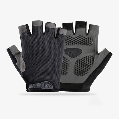 Fingerless Gym & Training Gloves – Breathable Non-Slip Workout Gloves for Men & Women