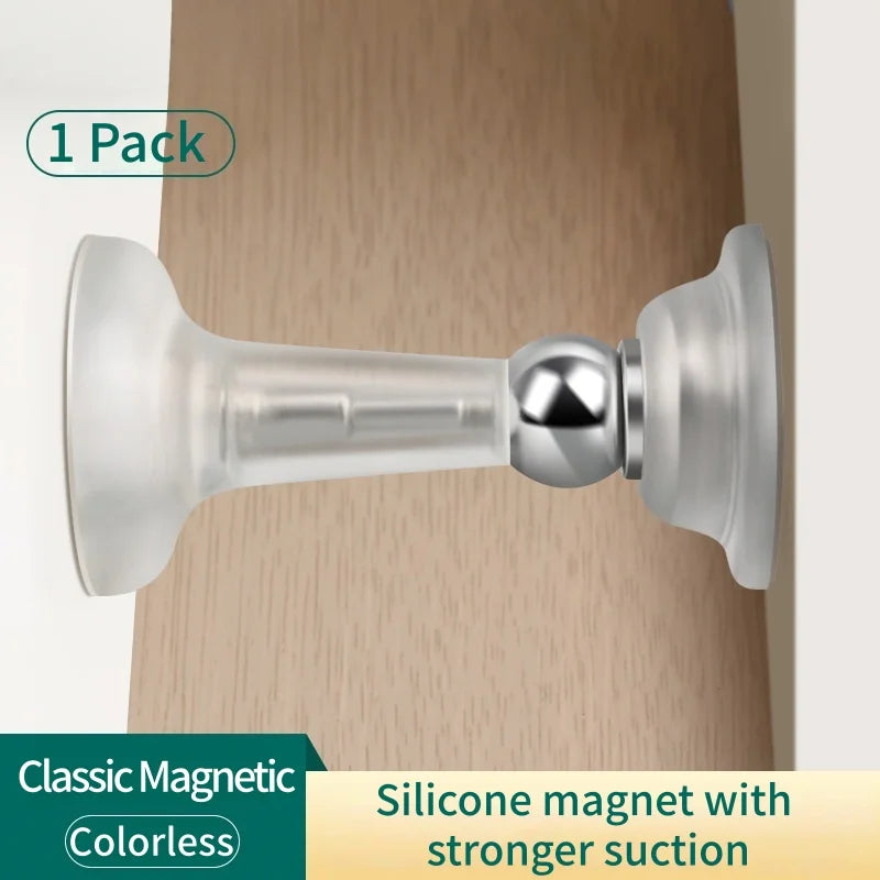 Adhesive Door Stopper with Strong Suction – No Drilling Required