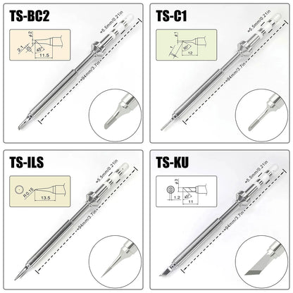 Pine64 TS101/TS100/ Soldering Iron Tips Sets