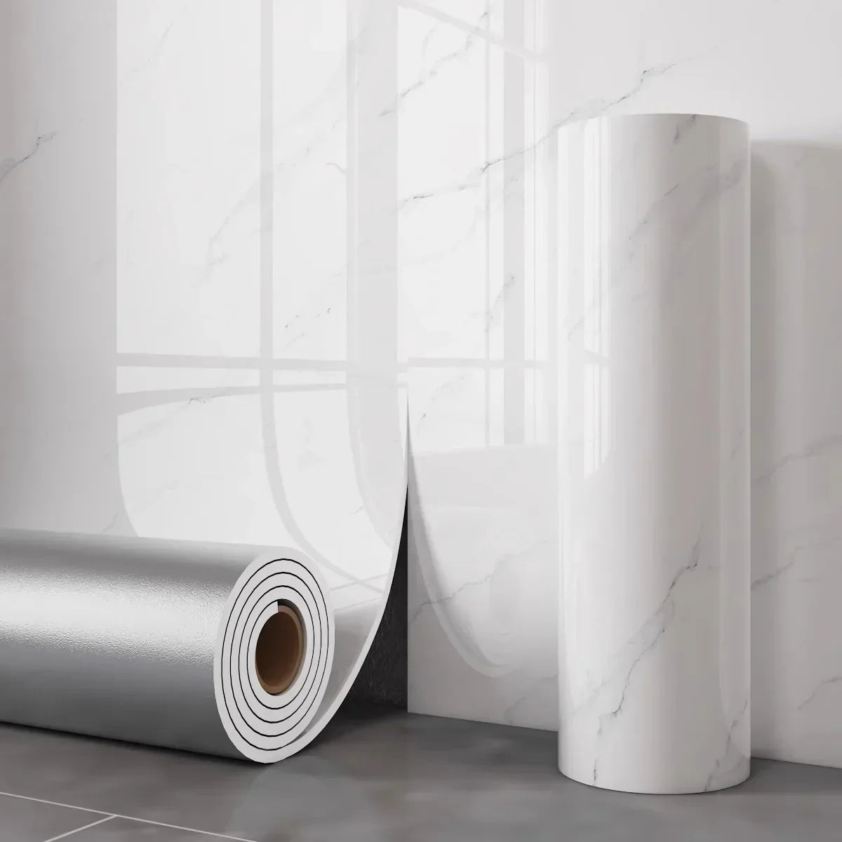 Thick Foam Marble Peel & Stick Wallpaper (available in 8 designs)