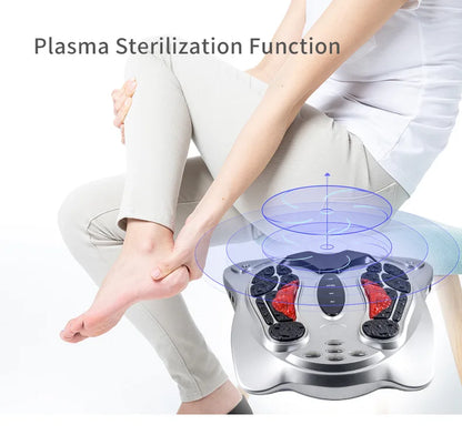 Electric EMS Foot & Leg Muscle Stimulator – 25 Modes & 99 Intensity Levels