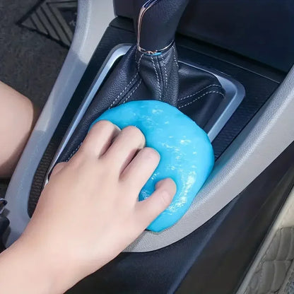 Car Cleaning Gel – Reusable Dust & Dirt Cleaning Slime for Car Interiors, Keyboards & Electronics (70g)