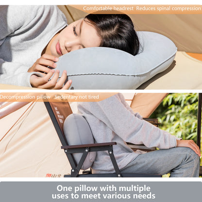 Inflatable Camping Pillow – Ultralight Travel & Hiking Air Pillow