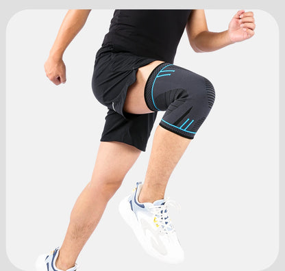 Compression Knee Support Sleeve – Breathable Knee Brace with Spring Stabilisers