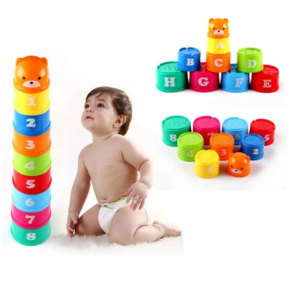 Educational Stacking Cups – Numbers, Letters & Early Learning Game