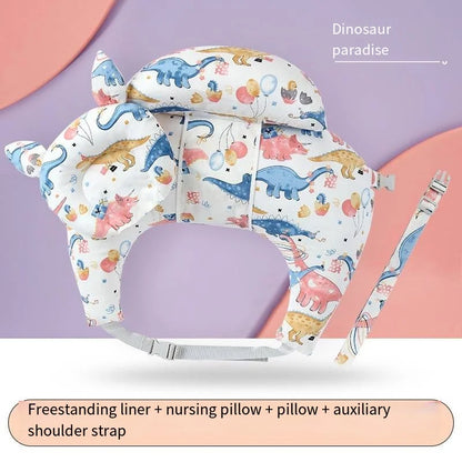 Newborn Breastfeeding & Nursing Pillow – Multifunctional Feeding and Waist Support Cushion