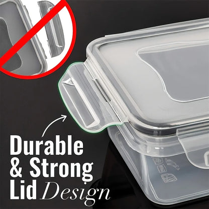 8-Piece Airtight Food Storage Container Set – BPA-Free Kitchen Organisers