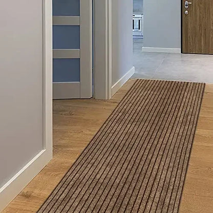 Striped Non-Slip Absorbent Floor Rug – Kitchen, Hallway & Entrance Mat