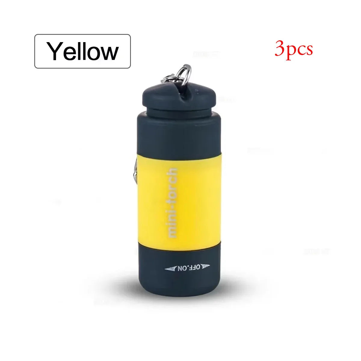 USB Rechargeable Mini Keychain Flashlight – Pocket LED Torch