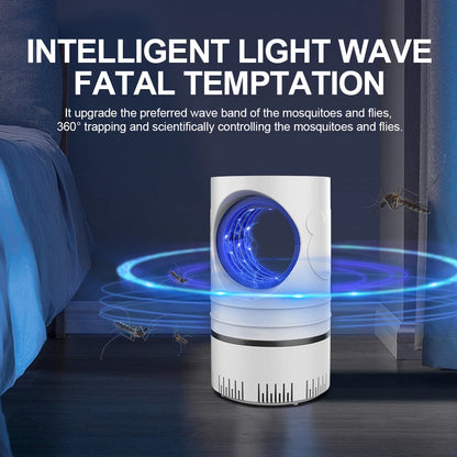 USB LED Mosquito & Flying Insect Trap – 368nm Light with Suction Fan