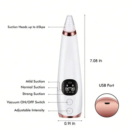 Electric Blackhead Remover – Facial Pore Cleansing Tool
