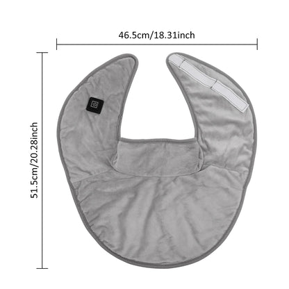 Electric Heated Shoulder & Neck Wrap – Adjustable Heat Therapy Pad (3 Levels)