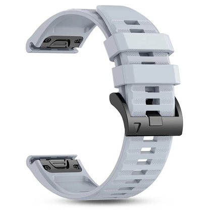 Quickfit Silicone Strap for the Garmin Watch Series (available of various range of models and 46 colours)