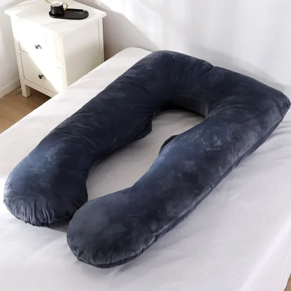 U-Shaped Pregnancy Pillow – Full Body Maternity Support Cushion (120 x 70cm)
