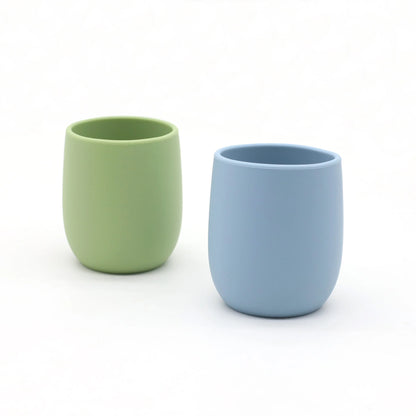 Mini Silicone Baby Training Cup – Easy-Grip Open Cup for Little Hands
