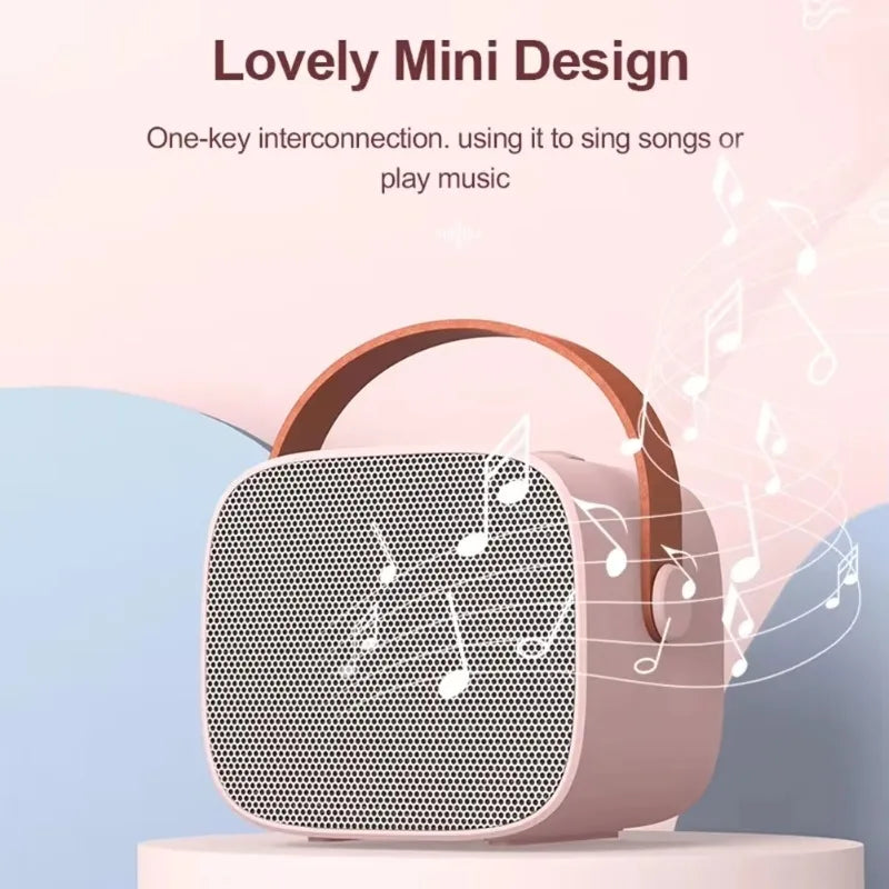 Portable Karaoke Machine with Wireless Microphones – Bluetooth Speaker & Home KTV System