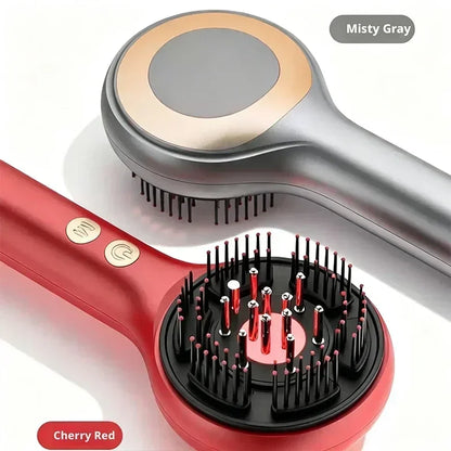 Electric Scalp Massager Comb – Red Light Hair Care Brush
