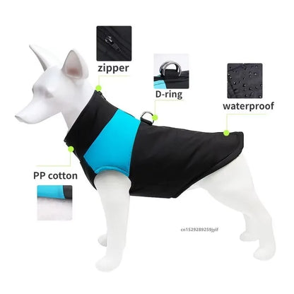 Water Resistant Dog Puffer Vest