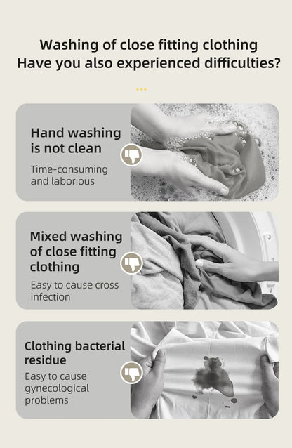 Compact Wireless Mini Washing Machine for Small Loads