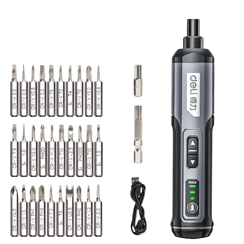 Cordless Electric Screwdriver Set (5 different sets available)