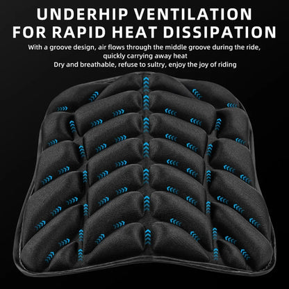 Universal 3D Gel Motorcycle Seat Cushion – Breathable Shock-Absorbing Comfort Seat Pad