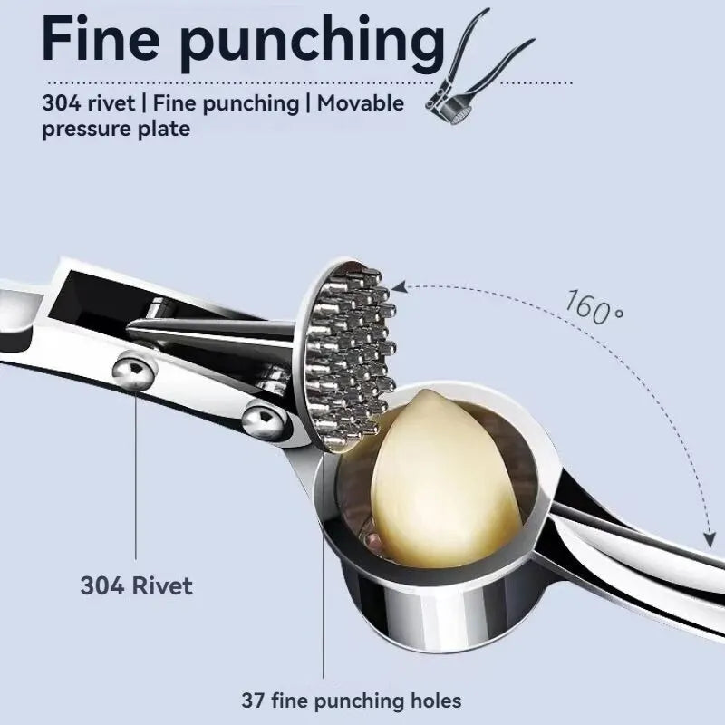 Anti-Slip Garlic Press