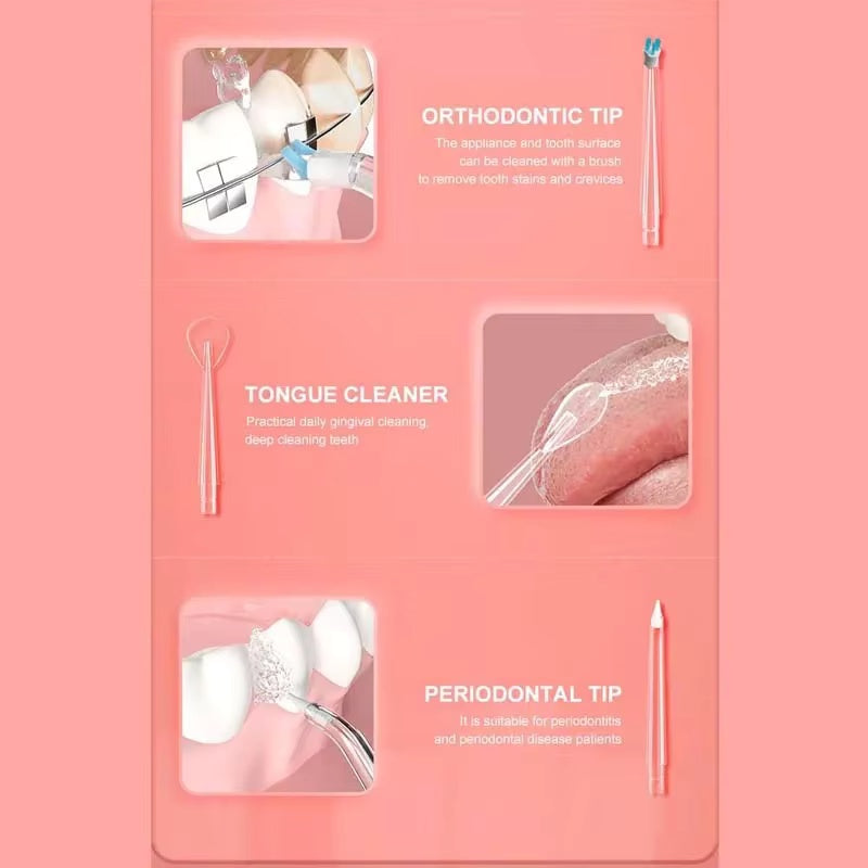 Electric Oral Irrigator White