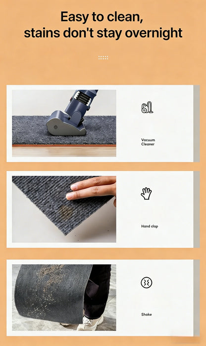 Plush Floor Protection Mat – Anti-Slip Rug for Gaming Chairs, Home Office & Gym Equipment