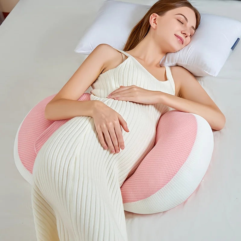 U-Shaped Maternity Pillow – Full Body Pregnancy Support Pillow