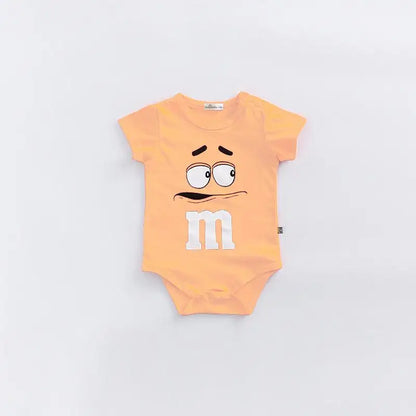 Baby Short Sleeve Romper – Soft Summer Bodysuit for Newborns & Infants