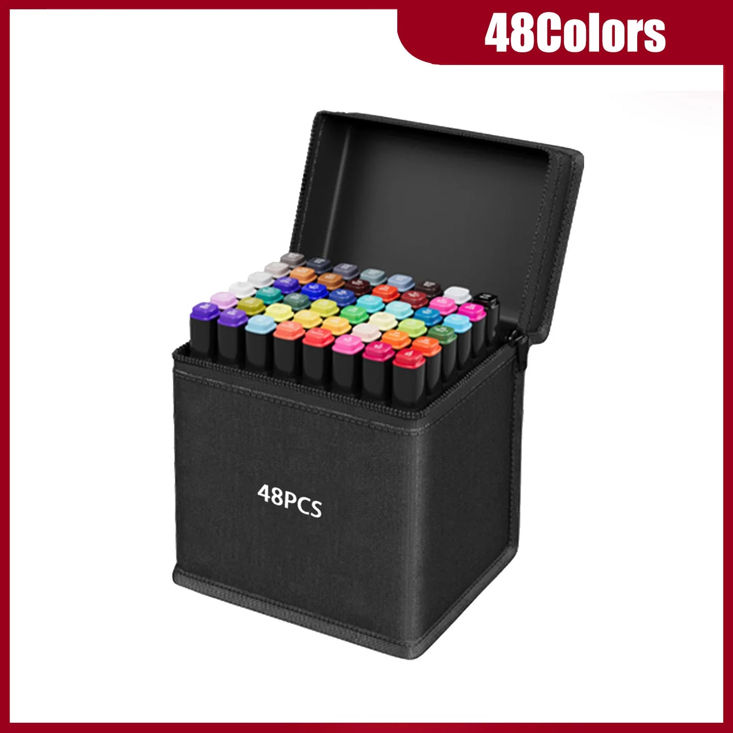 Dual Tip Alcohol Markers – Permanent Art & Illustration Marker Set (24–262 Colours)