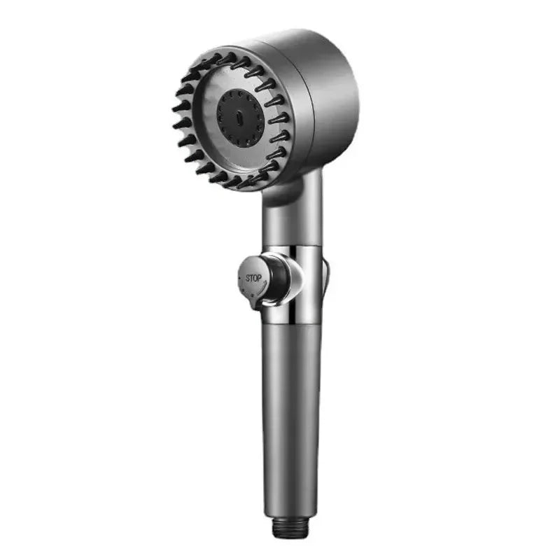 3-Mode High Pressure Shower Head with Built-In Filter & Massage