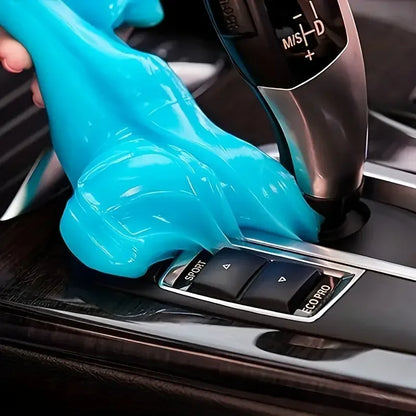Car Cleaning Gel – Reusable Dust & Dirt Cleaning Slime for Car Interiors, Keyboards & Electronics (70g)