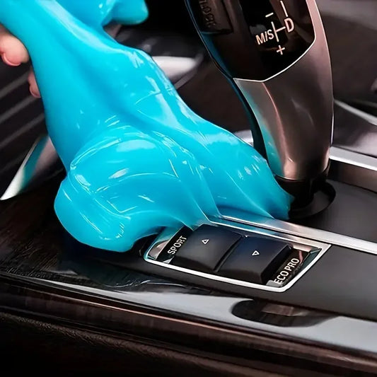 Car Cleaning Gel – Reusable Dust & Dirt Cleaning Slime for Car Interiors, Keyboards & Electronics (70g)
