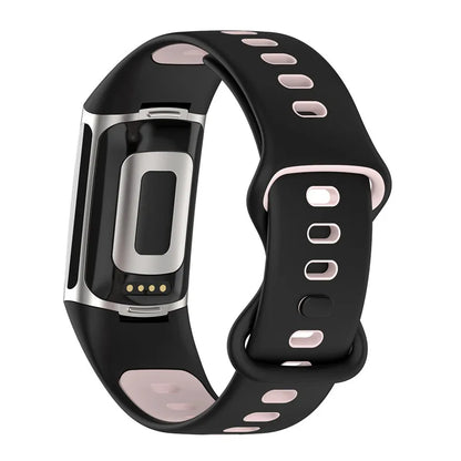 Rubber Sport Strap for the Fitbit Charge 5/6 Series (available in 21 colours)