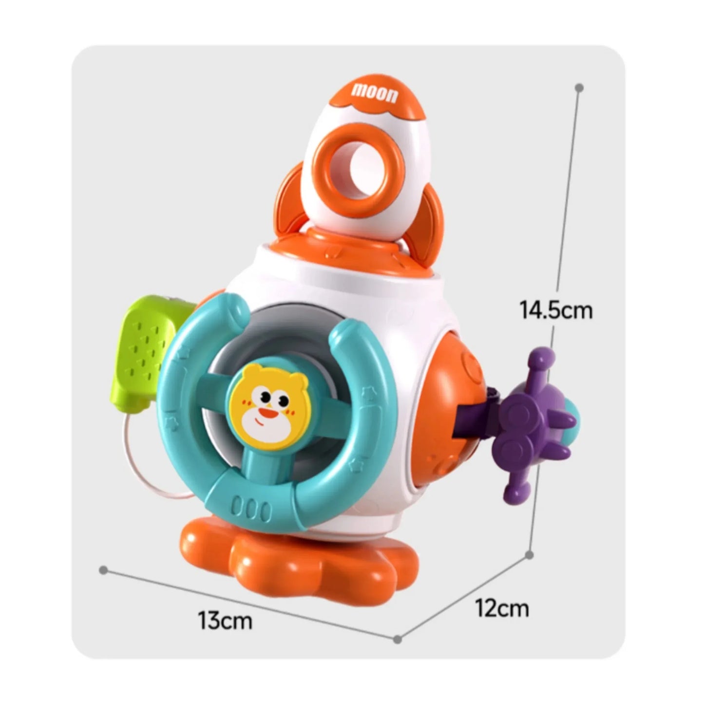 Educational Busy Cube – Sensory Learning Toy for Kids